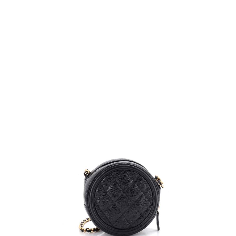 Chanel Filigree Round Clutch With Chain #266109C24B - Picture 3 of 7